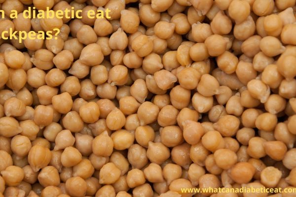 Can a diabetic eat Chickpeas?