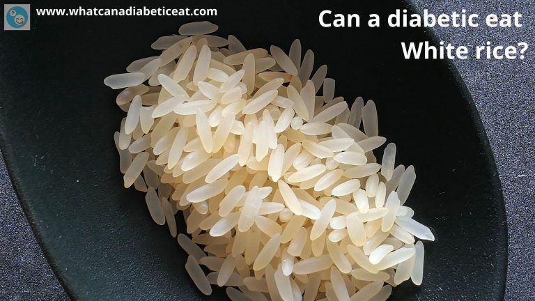 Can a diabetic eat White rice?