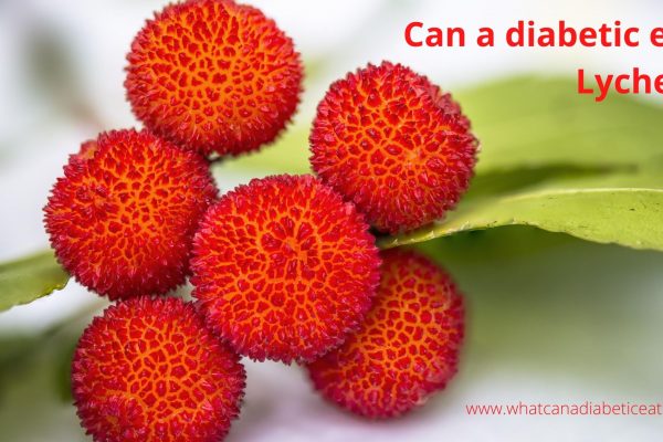 Can a diabetic eat Lychee?