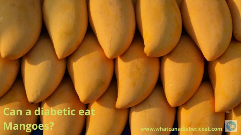 Can a diabetic eat Mangoes?