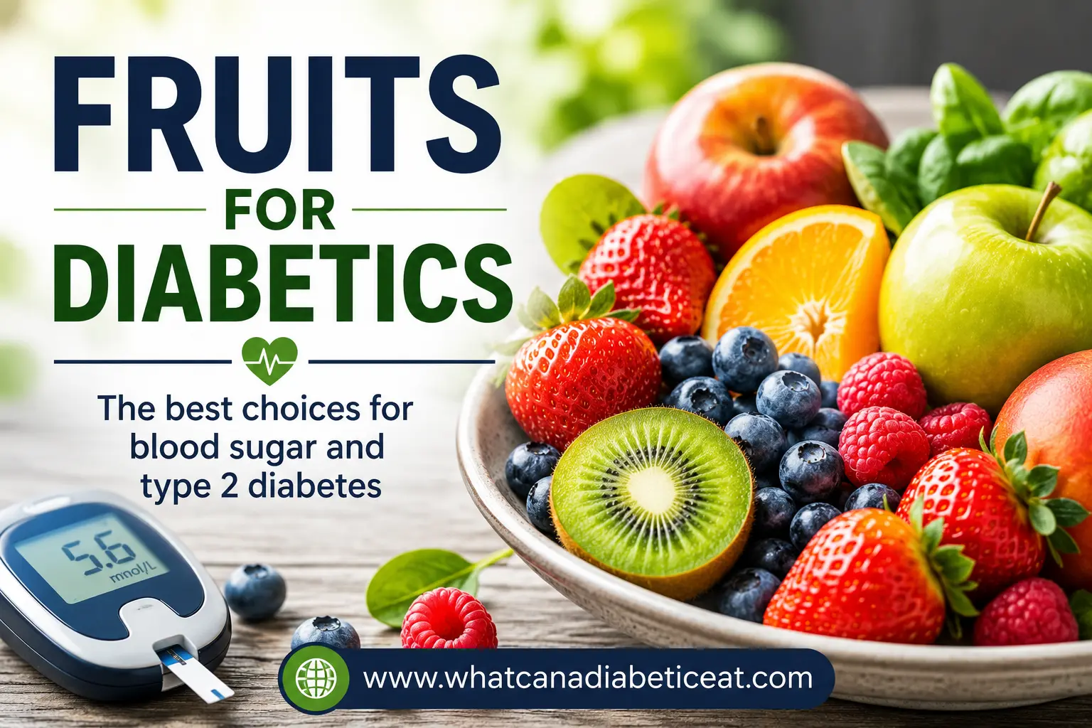 Fruits for diabetics: the best choices for blood sugar and type 2 diabetes