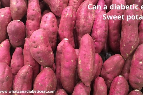 Can a diabetic eat Sweet potato?