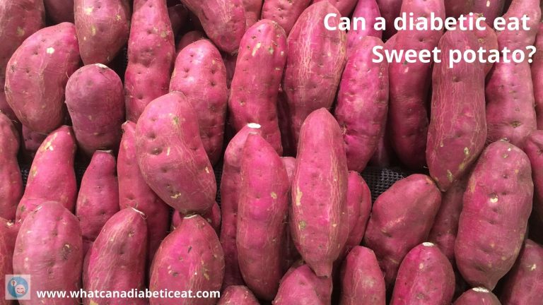 Can a diabetic eat Sweet potato?