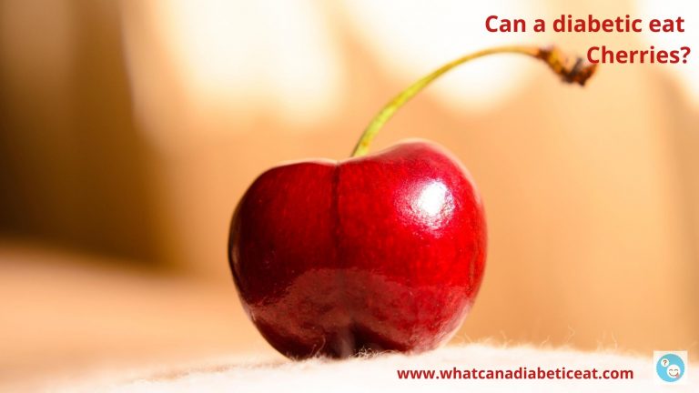 Can a diabetic eat Cherries?