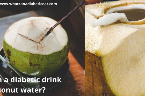 Can a diabetic drink Coconut water?