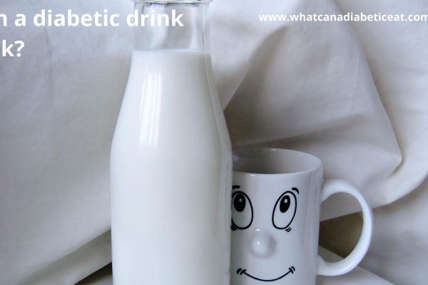 Can a diabetic drink Cow’s milk?