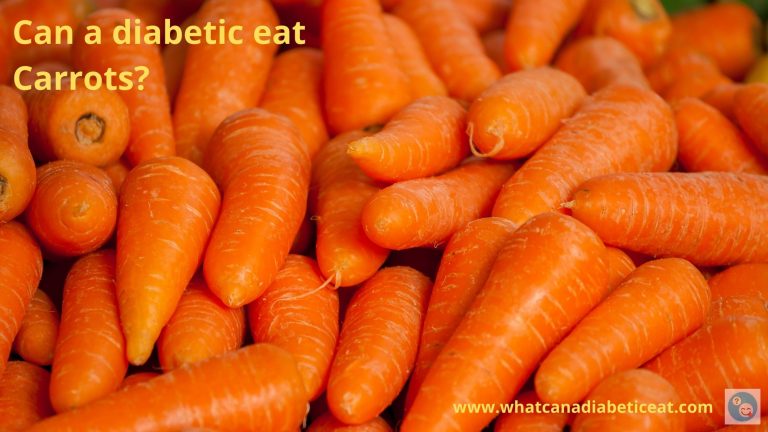 Can a diabetic eat Carrots?