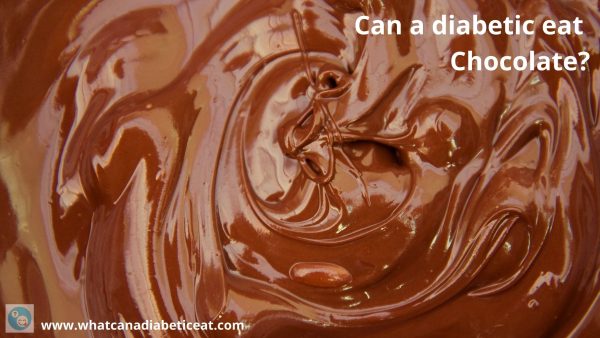 Can a diabetic eat Chocolate?