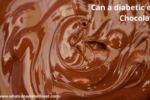 Can a diabetic eat Chocolate?