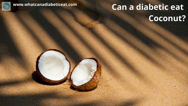 Can a diabetic eat Coconut?