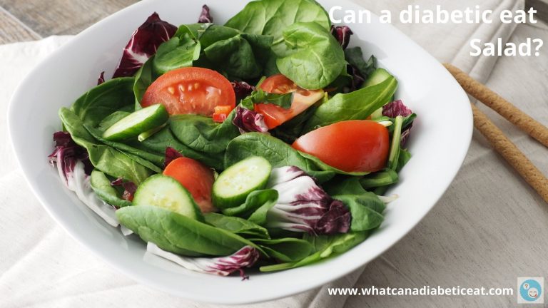 Can a diabetic eat Salad?