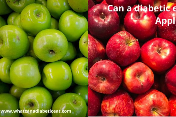 Can a diabetic eat Apples?