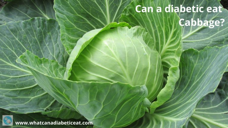 Can a diabetic eat Cabbage?