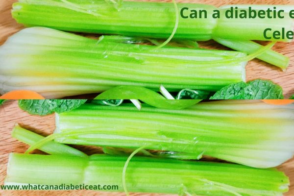 Can a diabetic eat Celery?