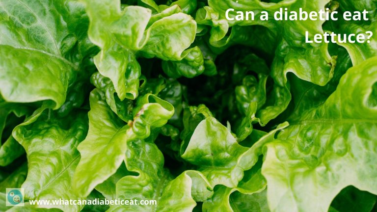 Can a diabetic eat Lettuce?