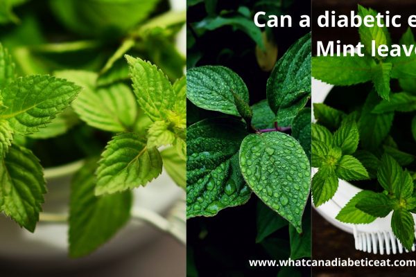 Can a diabetic eat Mint leaves?