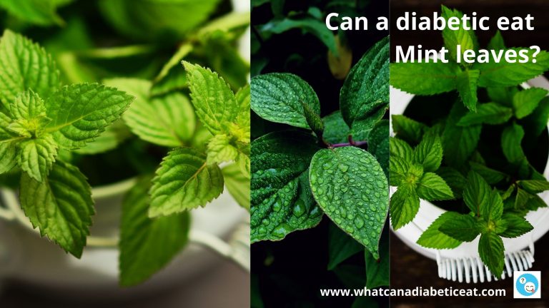 Can a diabetic eat Mint leaves?