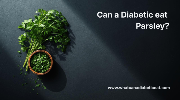 Can a diabetic eat Parsley?