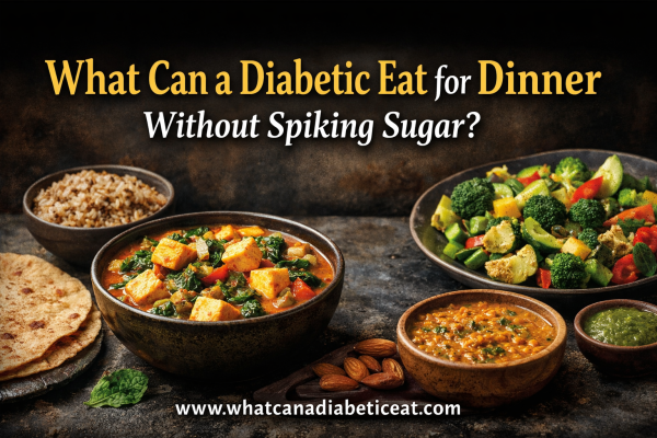 What can a Diabetic Eat for Dinner Without Spiking Sugar