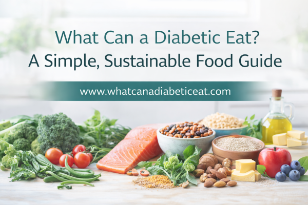 What Can a Diabetic Eat? A Simple, Sustainable Food Guide
